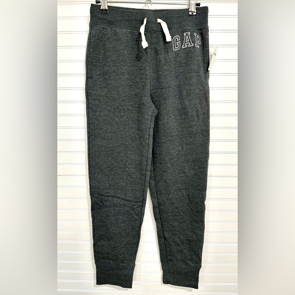 GAP Kids Charcoal Joggers - Size Youth XL